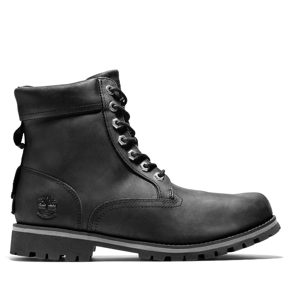 Botas 6-Inch Timberland Argentina Hombre - 6-Inch Rugged Waterproof Ii - Negras - INCTPV-596